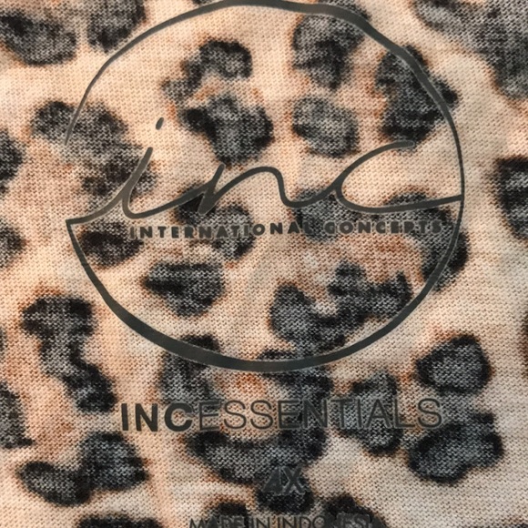 Leopard Print (Animal Print) T-Shirt, 4X - Picture 6 of 7